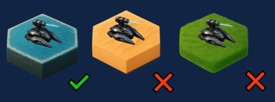 Adaptive Command hovercraft on ice